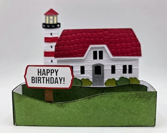 Lighthouse Box Card