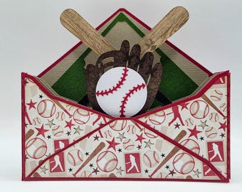 Baseball Envelope Box Card