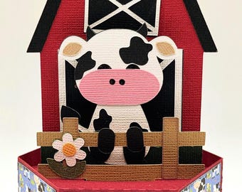 Cow Pop-Up Card