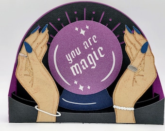 Crystal Ball Box Card