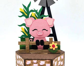 Pig Pop-Up Card