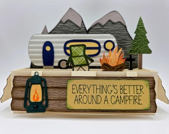 Camping Box Card
