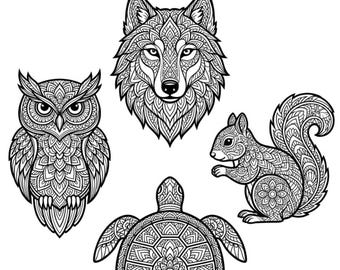 Mandala Malbuch, Stress Relief Art (Digitaler Download)