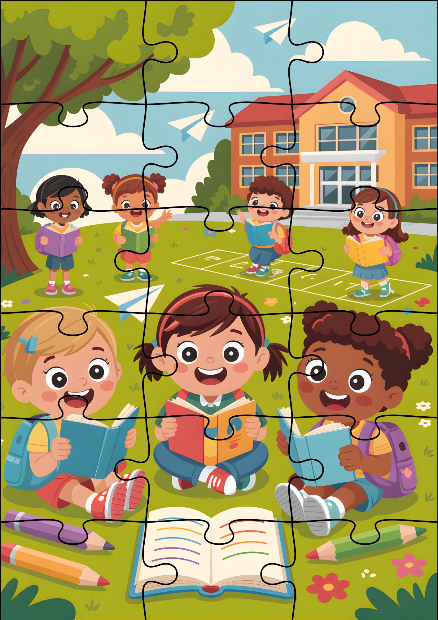 Printable Game Puzzle for Kids , Fun Educational Puzzle Game ,toddler