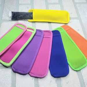 Popsicle Holder - Frozen Yogurt Holder - Popsicle Sleeve - stocking stuffers - Personalized for Kids - easter basket - kid gifts
