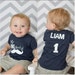 Mr ONEderful! - Mustache - 1st Birthday shirt boy - Front and Back design - Name on back - one year old first birthday - Mr Wonderful - 