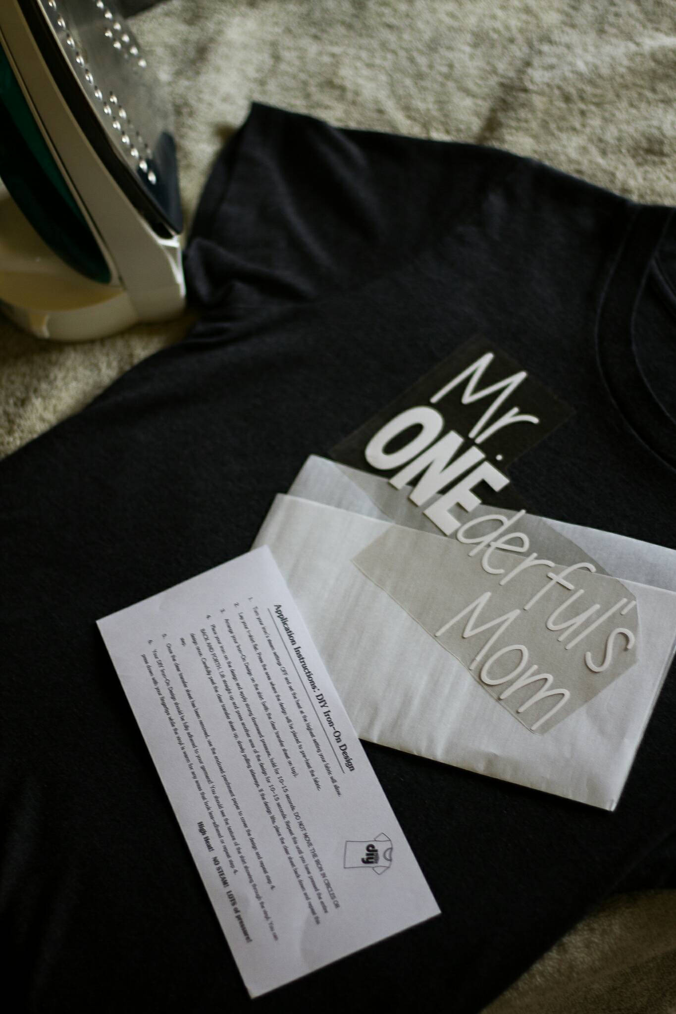 Ironon Decals Make Your Own Shirt Matching Decals for Mr Etsy UK