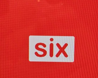 SIX - 6th Birthday Shirt - Name auf Rückseite - Geburtstagskind - Geburtstagskind -