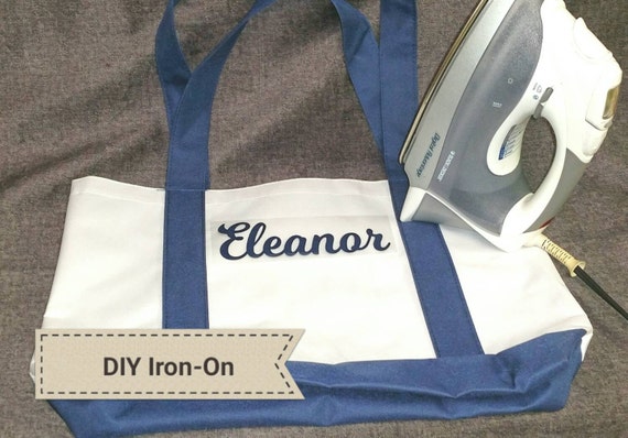 Iron-On Name Label – DIY Fabric Decal