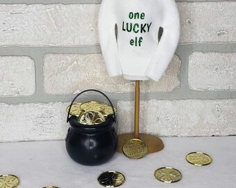St Patty's Set for elf doll