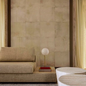 Parchment leather panel - Real goat parchment decorative panels