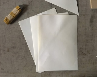 Natural goatskin parchment - Vellum - Real parchment - Goatskin parchment paper