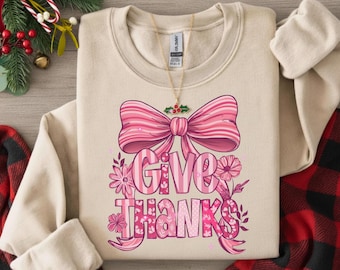 Lazo rosa coqueto de Acción de Gracias para otoño (PNG), Lazo otoñal de moda (PNG), Lazo de agradecimiento (PNG), Lazo coqueto agradecido (PNG), Lindo diseño digital de Acción de Gracias