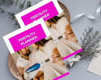 Fertility Planner, TTC Guide for Conception, fertility workbook, ovulation