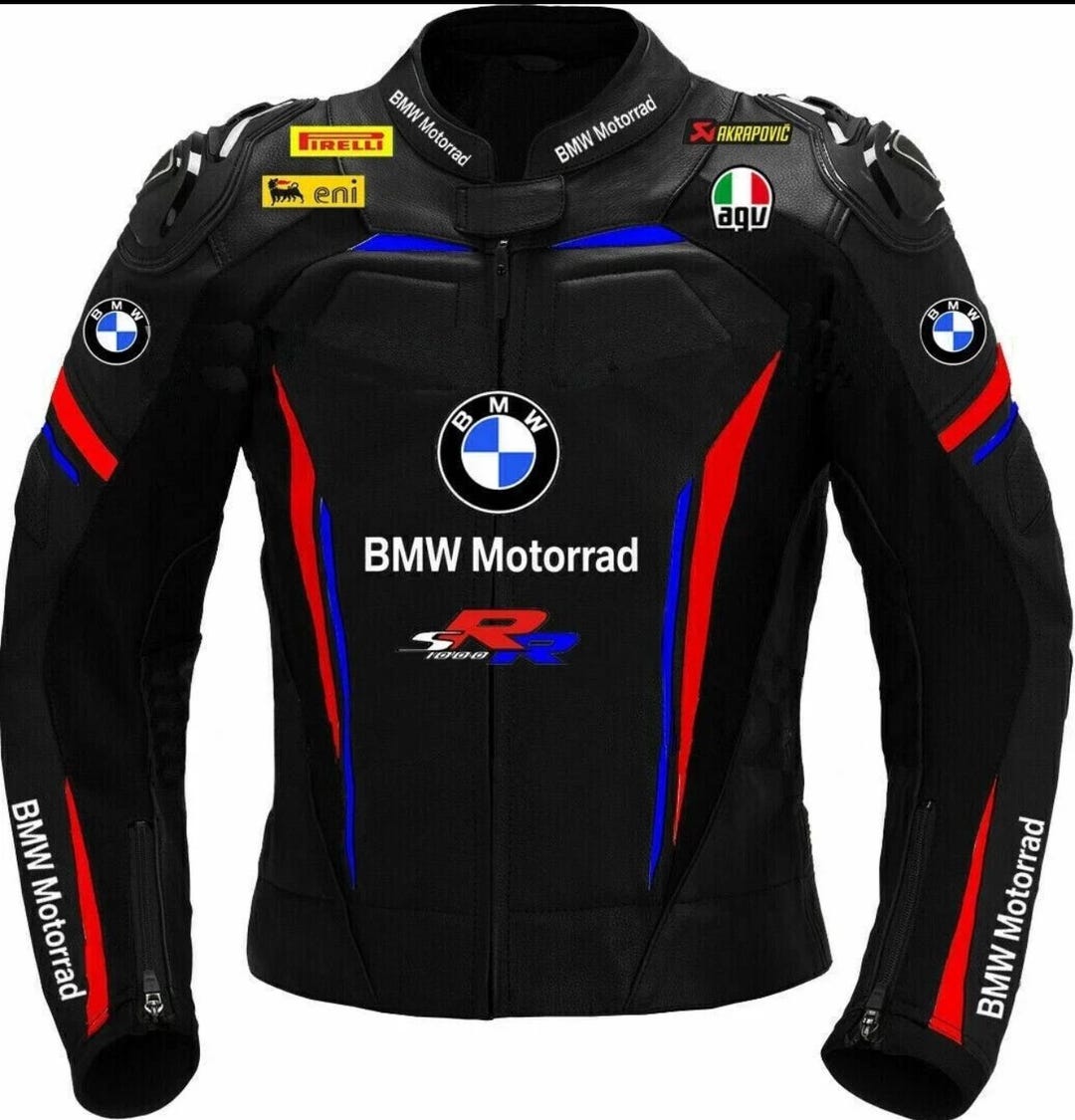 BMW Motorcycle Leather Racing Jacket – Biker Riding Apparel - Etsy
