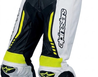 Motorcycle Leather Pants for Men – Durable Protective Riding Gear