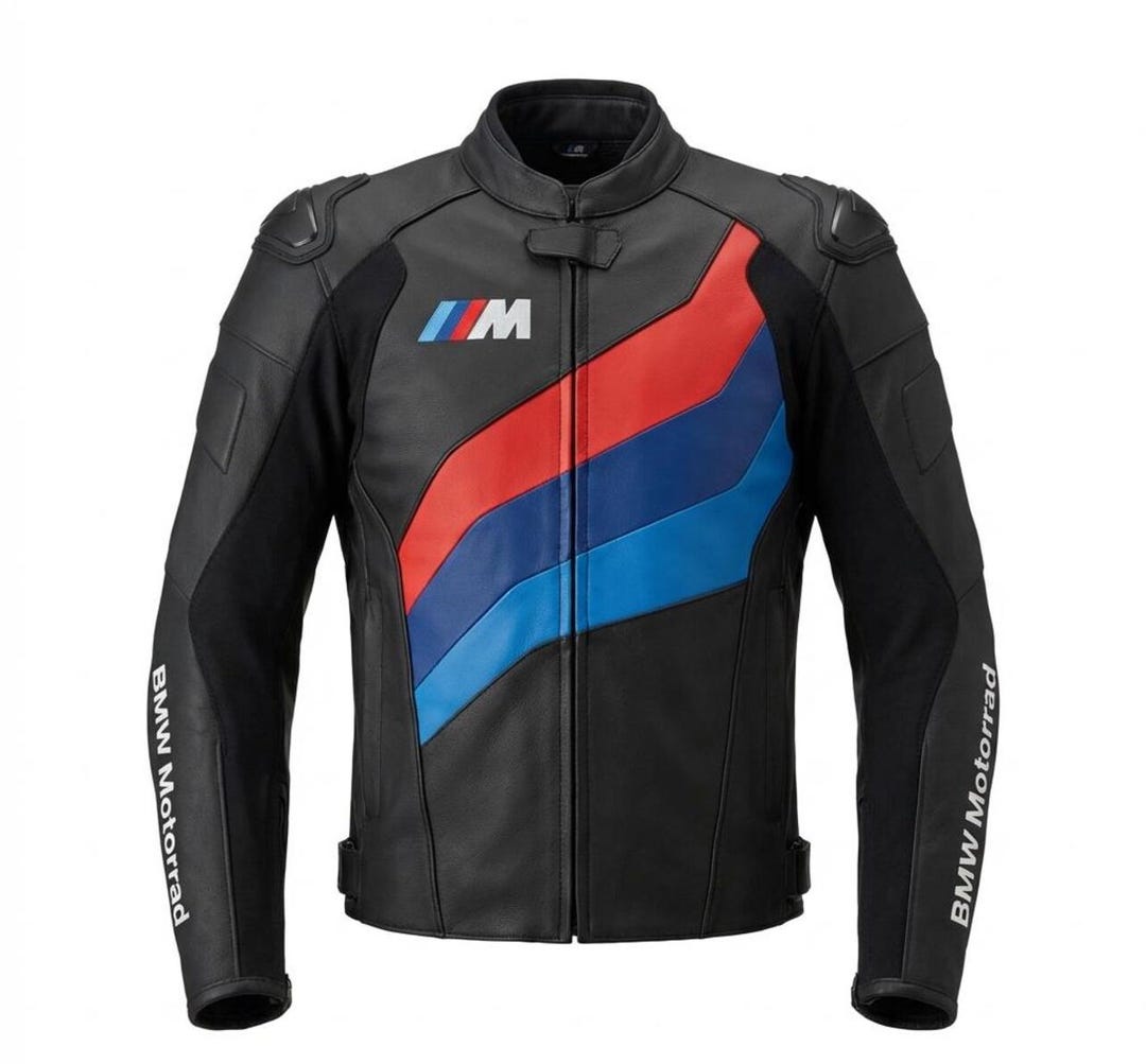 BMW Motorcycle Leather Racing Jacket – Biker Riding Apparel - Etsy