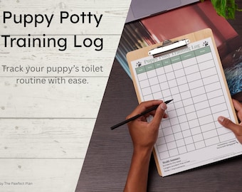 Ein Welpen-Töpfchen-Tagebuch: Toiletten-Tracker (PDF)