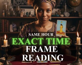 Exact Time Frame Tarot Reading: Same Hour Psychic Love, Career & Future Timing