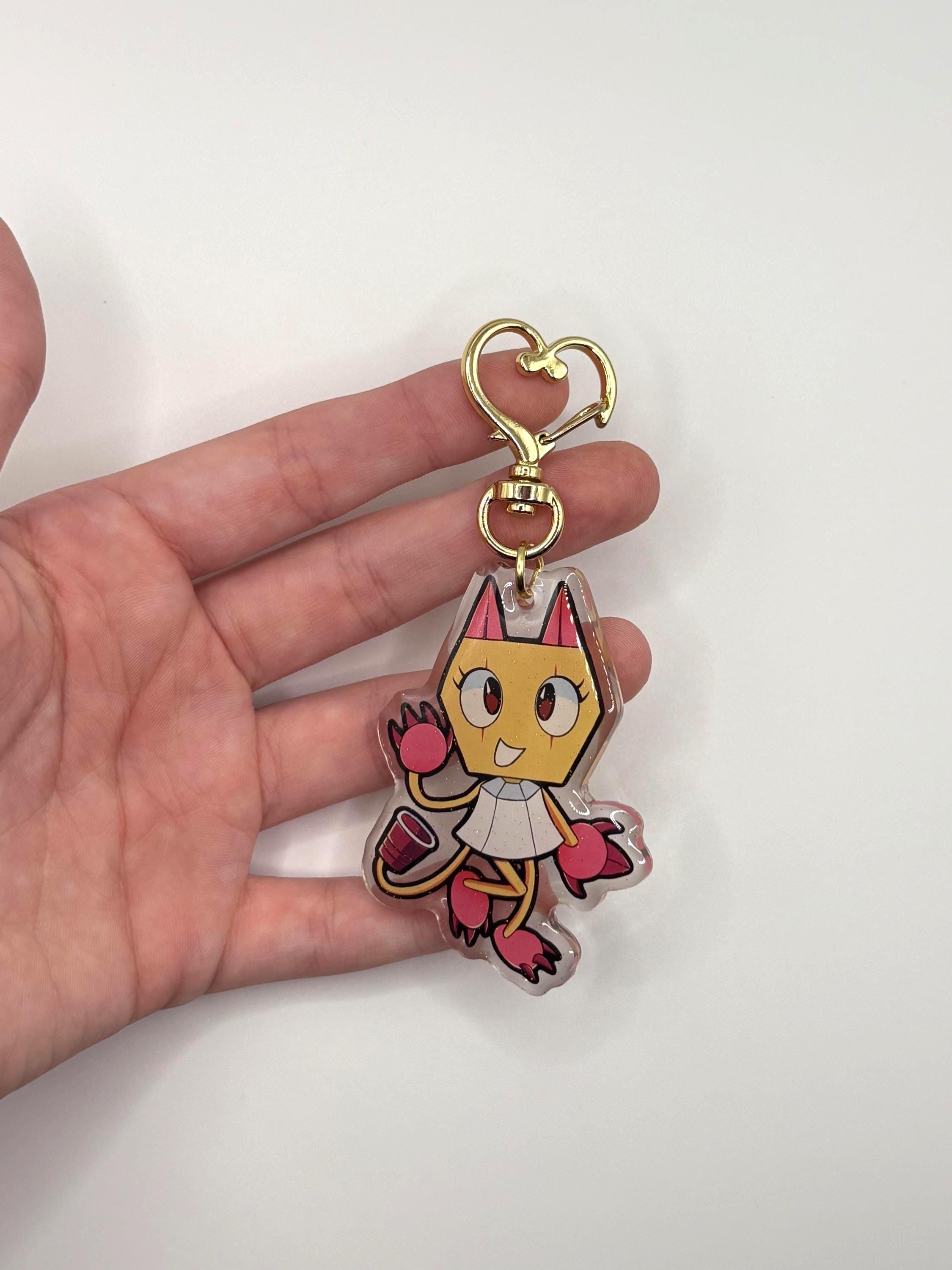 Dandy's World Keychain / Scraps Charm - Etsy