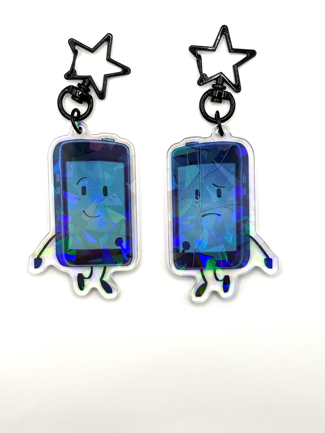 Inanimate Keychains Mephone4 Keychain / Inanimate Insanity Charm - Etsy