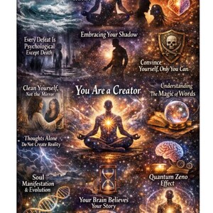 Spiritual Awakening Guide, Mind Power, Consciousness, Shadow Work, Meditation (2-Part PDF) image 6