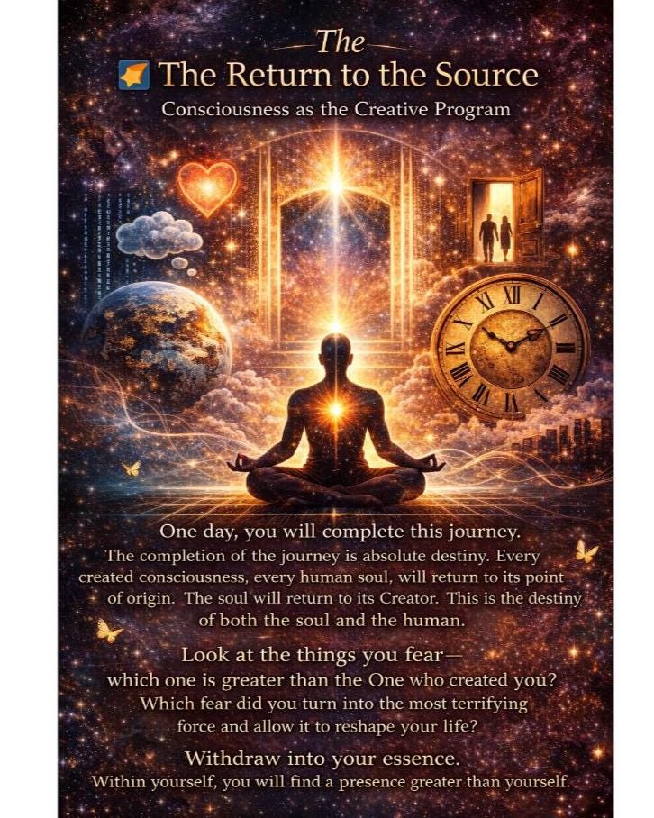 The Return to the Source PDF | Spiritual Awakening Guide | Conscious ...