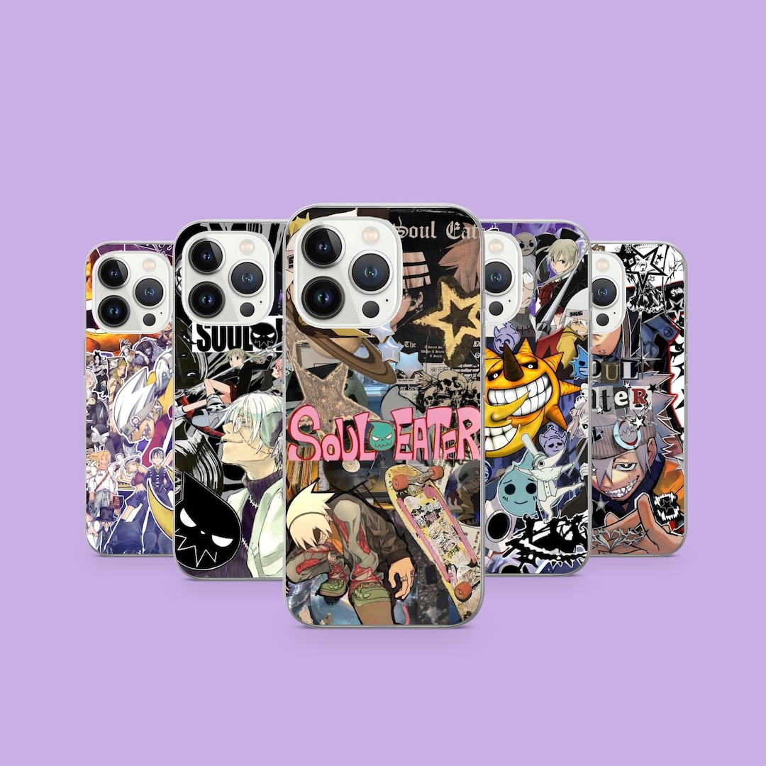 Soul Eater Phone Case Anime Cover for iPhone 17pro, 16, 15, 14, 13
