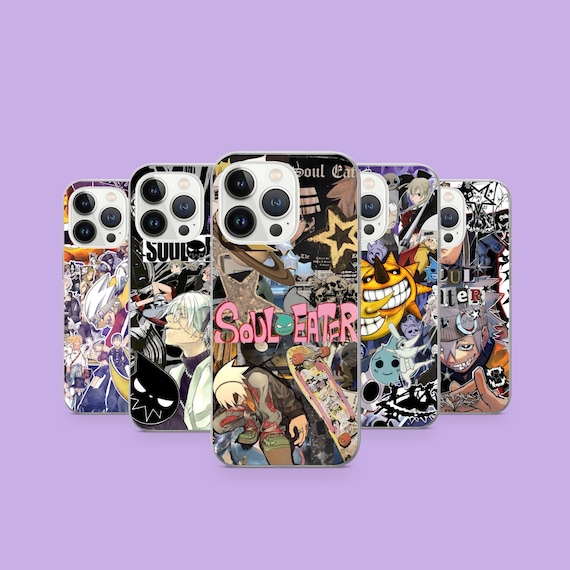 Soul Eater Phone Case Anime Cover For iPhone 17Pro, 16, 15, 14, 13, 12, Samsung S26, S25, S24, S23Fe, S22, A16, A26, A56, Pixel 10, 9Pro
