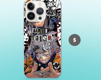 Soul Eater Phone Case Anime Cover for iPhone 17pro, 16, 15, 14, 13
