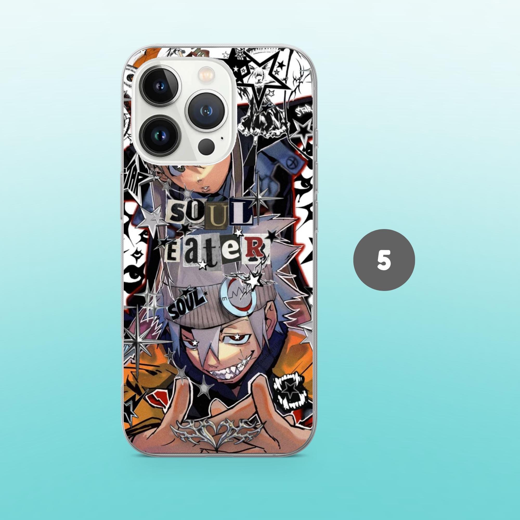 SOUL'd OUT iPhoneケース Soul Eater Phone Case Anime Cover for iPhone 17pro, 16, 15, 14, 13