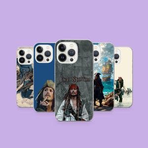 Jack Sparrow Phone Case Johnny Depp Cover For iPhone 17Pro, 16, 15, 14, 13, 12, Samsung S25, S24, S23Fe, S22, A16, A26, A56, Pixel 10, 9Pro
