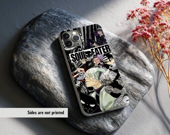 Soul Eater Phone Case Anime Cover for iPhone 17pro, 16, 15, 14, 13