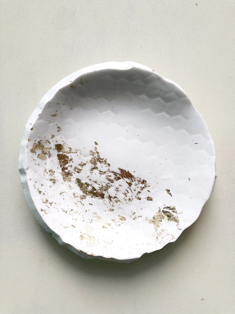 Ring Holder Personalized Gift Honeycomb Bowl Geometric Decor SPECKLED HONEYCOMB Ring Dish Bridesmaid Gift Gold Dish Jewelry Holder