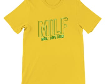 ¡Me encanta la comida! Camiseta unisex "Me encanta la comida"