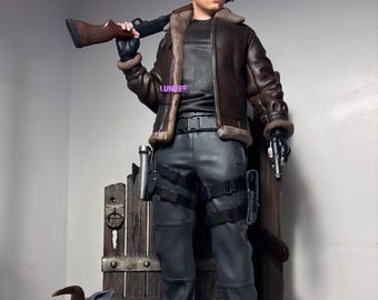 Leon S. Kennedy samlarfigur – Resident Evil resinstaty