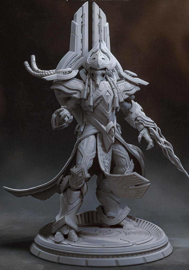 Protoss Hand Artanis Figure – Starcraft 2 – Hand Painted or Unpainted – Protoss ...