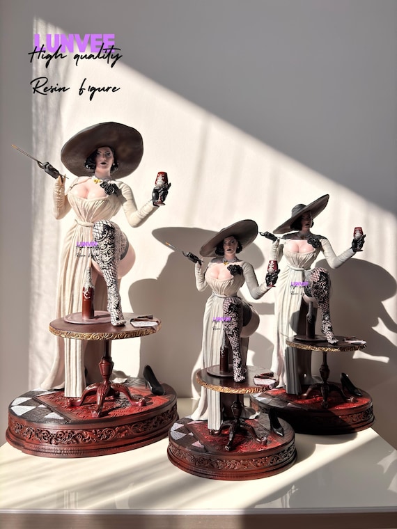 Lady Dimitrescu Resident Evil Collectible Figure Hand-Painted Gothic Vampire Statue 25-40cm Gaming Horror Figurine for Fans & Collectors Lady Dimitrescu Resident Evil Collectible Figure Hand-Painted Gothic Vampire Statue 25-40cm Gaming Horror Figurine for Fans & Collectors