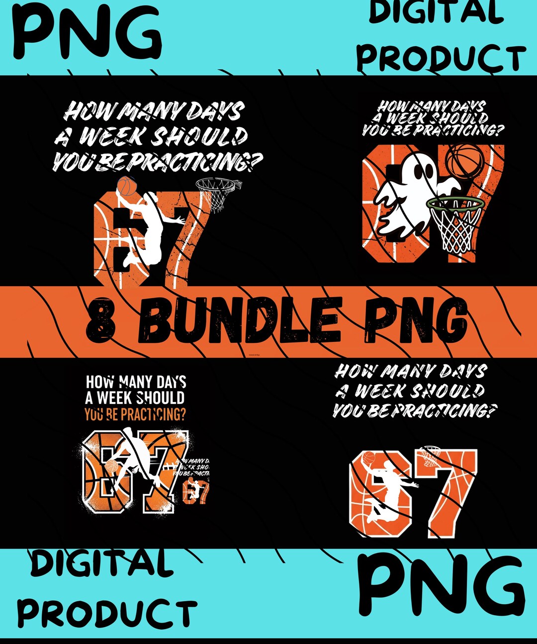 How Many 67 How Many Days Funny 67 Meme Bundle Png: Hoops (digital Download) - Etsy