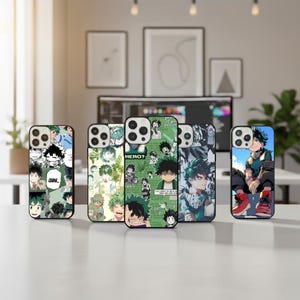 MHA Fan Geschenk für iPhone 17 Air 16e Pro Max 15 14 13 12 11 | Samsung S25 S24 FE | Google Pixel 10