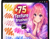 Procreate Texture Brushes, Procreate Sketch Brush Set, Illustration Brushes For Procreate, Ink Brushes, Marker Brush Set, Digital Brushes