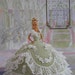 Annie's Attic Crochet Bed Doll Pattern March 1992 Cotillion Barbie Doll Dress