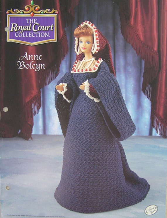 Empress Alexandra ~ fits Barbie dolls Royal Court crochet pattern booklet NEW