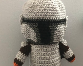 Made to Order, Hand crocheted Star Wars The Mandalorian baby Yoda Golf Club Head Cover Doll Choose Size