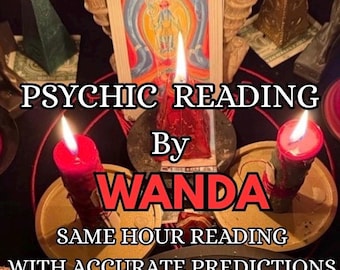 Same Hour Future PSYCHIC READING by Wanda | Accurate Tarot & Intuitive Reading | Few Hours Delivery | Love, Career And Life Guidance