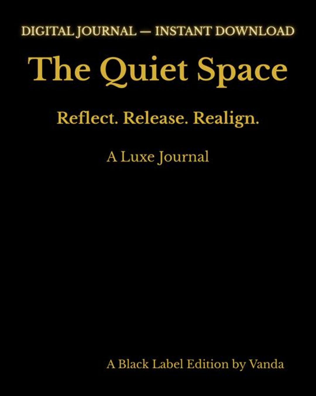 Realign Workbook The Quiet Space: Reflect. Release. Realign. | Digital Soft Guided ...