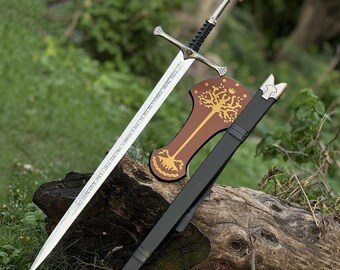 Custom Handmade Templar Sword – Carbon Steel Medieval Crusader Long Sword  | Gift for Dad