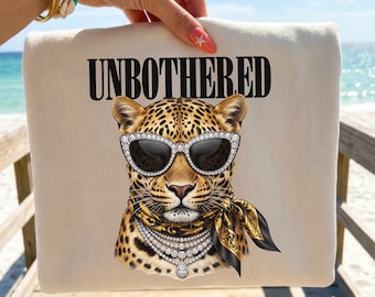Leopardo indifferente PNG, Occhiali da sole leopardati gioiello sfarzosi, SVG PNG sfarzoso (Download digitale)
