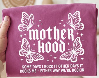 Mother Hood Png, Cyfrowa grafika Mom Png, Macierzyństwo png, Projekt mamy, Sassy Mothers Day Png, Trendy png, Życie mamy png, Cool Mom Club svg