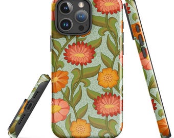 Handyhülle mit Blumenmuster „Briarwood Gardens“
